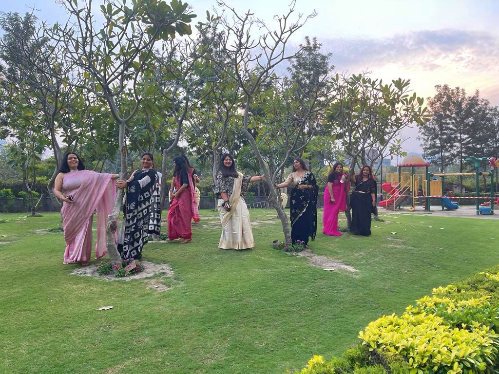 Celebrating Sisterhood - A Sari Photo-Shoot Story