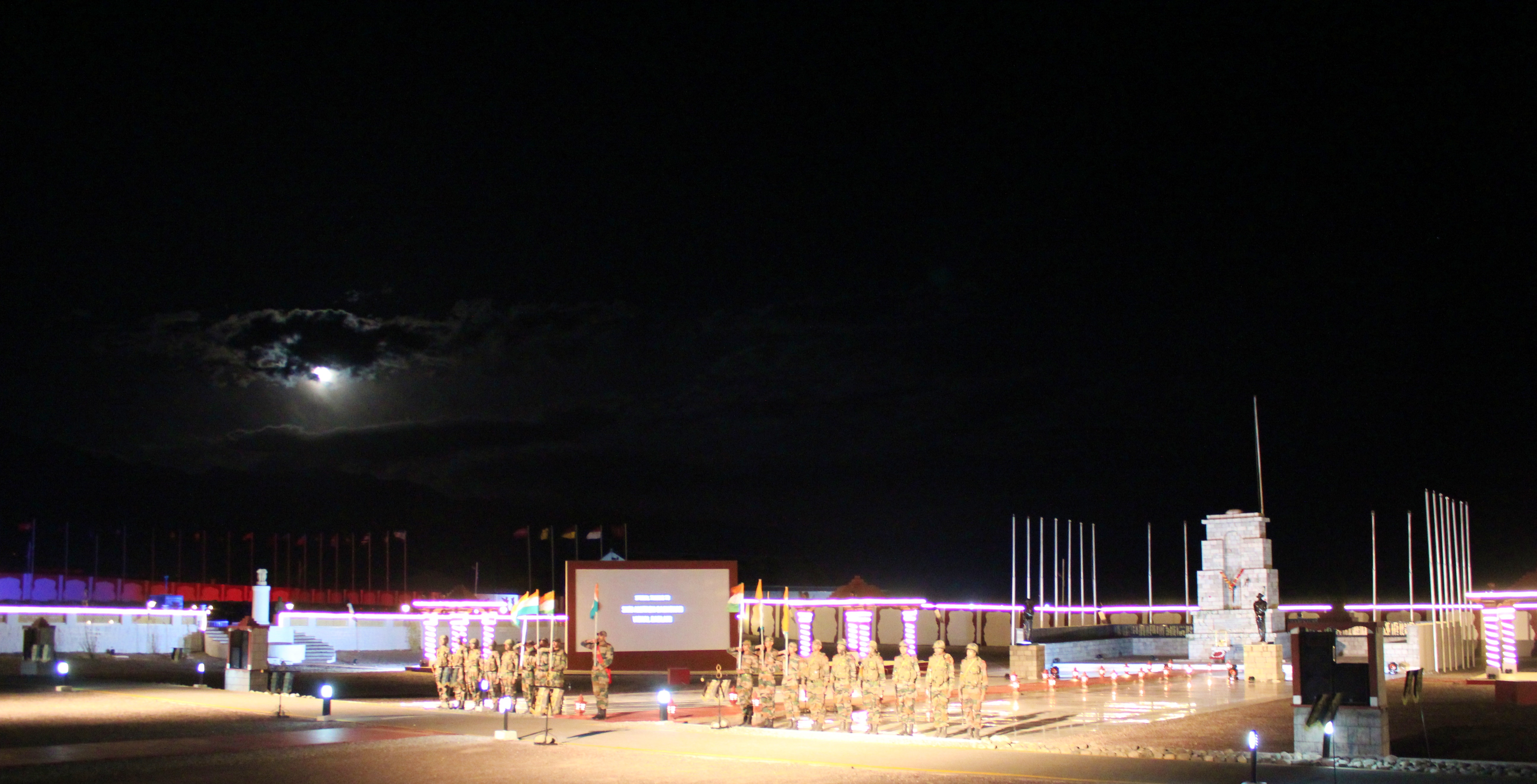 Light and Sound Show at Hall of Fame, Leh