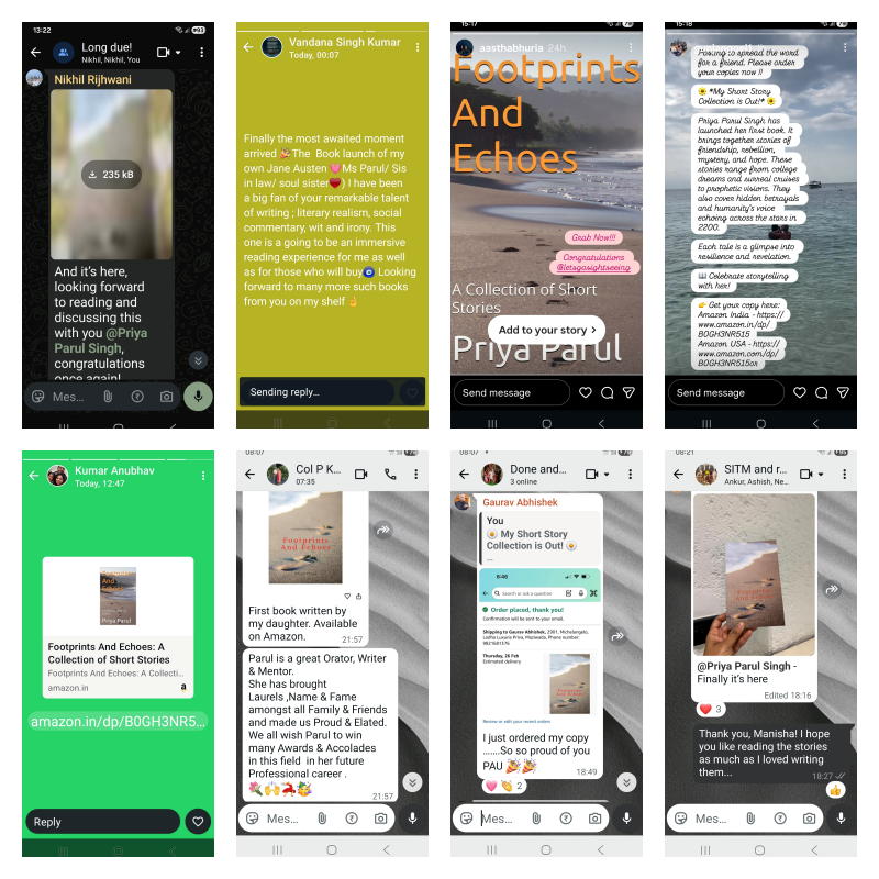 My book, your screenshots, our story